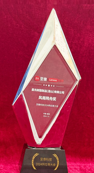 In the Same Boat” Award Granted by Lenovo Group - Zhixiang Technology